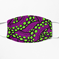 PURPLE GREEN TENTACLES MASK