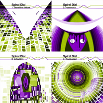 SPIRAL DIAL (ILLUSTRATIONS - EPISODES 1 - 4)