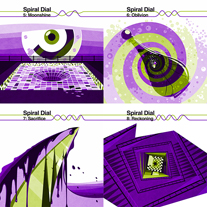 SPIRAL DIAL (ILLUSTRATIONS - EPISODES 5 - 8)