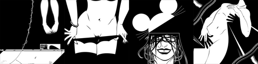 ILLUSTRATIONS FOR UNLOST (OBSEQUY, BLOODSUCKERS INCORPORATED, SOMETIMES AND ANOTHER ASSIGNATION...)