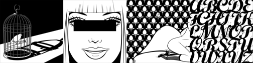 ILLUSTRATIONS FOR UNLOST (THE BICKERING, BOB'S MIDLIFE CRISIS, THE GREAT MASTURBATOR AND DATUM)