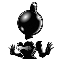 ALTERNATIVE FESTIVE CARDS SET 2