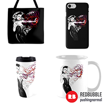 PUSHINGNORMAL AT REDBUBBLE